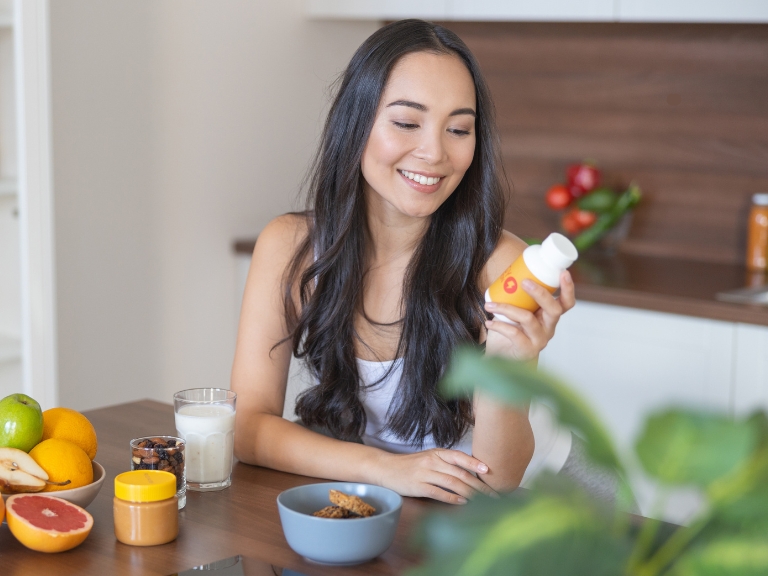 A variety of Natural Dispensary supplements available through Timeless Skincare, featuring vitamins, minerals, and holistic wellness products.
